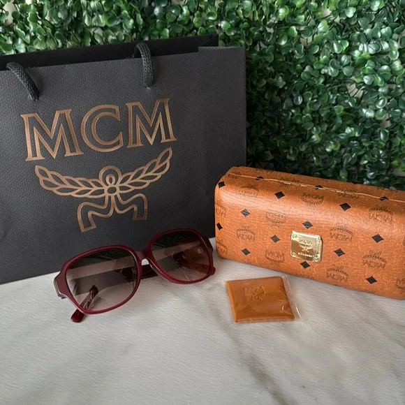 MCM | Accessories | Mcm Bordeaux Rectangular Ladies 